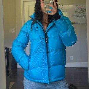 Aritzia Electric Blue super puff